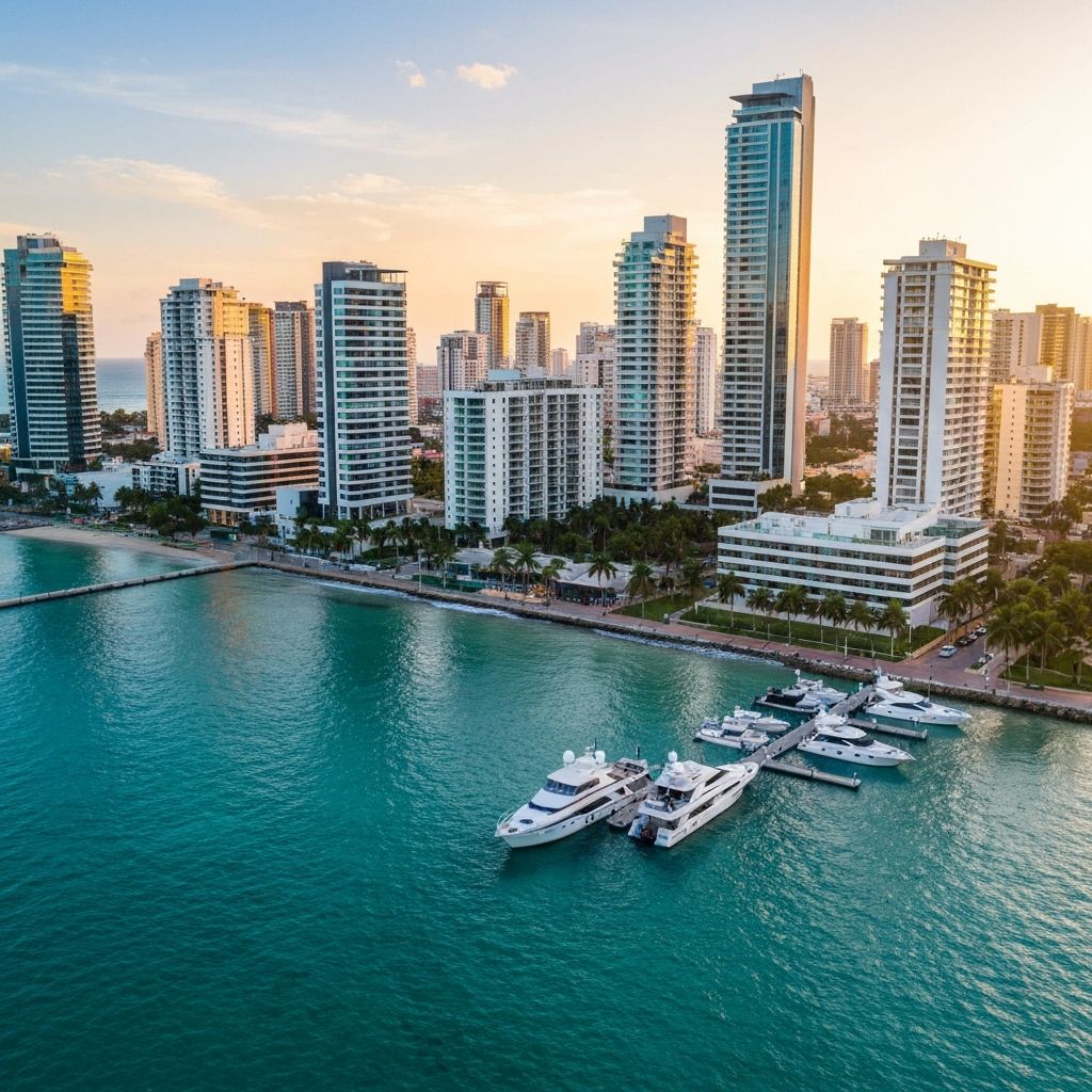 Vista panorámica de Lechería, Estado Anzoátegui